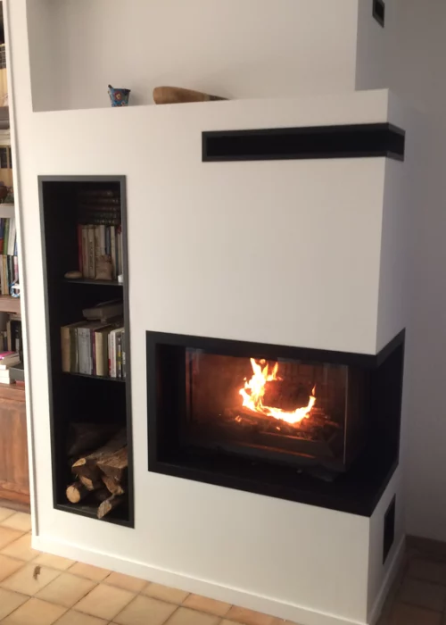 cheminée-insert- Capitaine Flamme Votre artisan du poêle à bois, à granulés et cheminées dans le Médoc